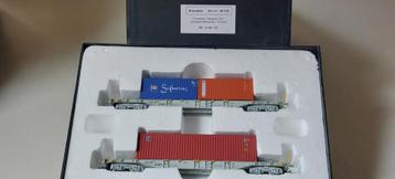 SNCB/NMBS B-MODELS SET VOOR CONTAINERTRANSPORT*HO*DC 45.102 beschikbaar voor biedingen