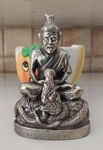 Bucha Phra Lersi Narod,Hermit,Boeddha,Buddha-Thai Verzilverd, Huis en Inrichting, Woonaccessoires | Boeddhabeelden, Ophalen, Gebruikt