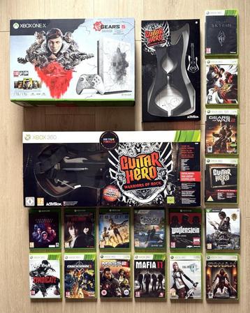 Xbox One X-console + Xbox One/Xbox 360-games beschikbaar voor biedingen