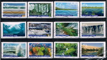Postzegels uit Frankrijk - K 3993 - blauwe planeet