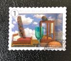4438 gestempeld, Timbres & Monnaies, Timbres | Europe | Belgique, Art, Avec timbre, Affranchi, Timbre-poste