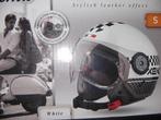 nieuwe witte jet helm ( small ), Vélos & Vélomoteurs, Casques de cyclomoteur, Small, Enlèvement ou Envoi, Neuf