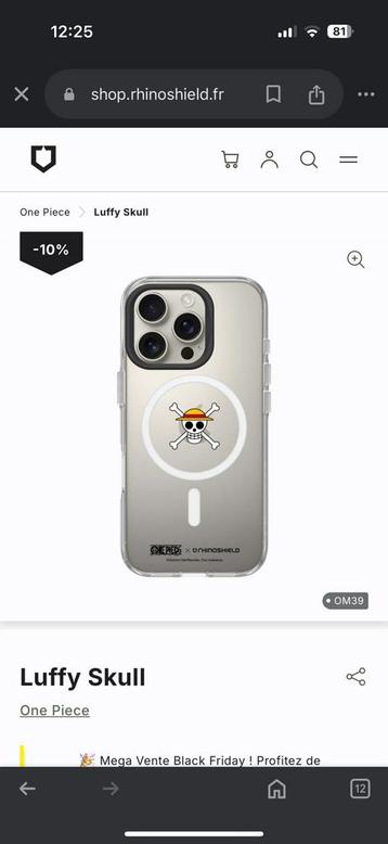 Coque neuve iPhone 16 Pro One Pièce Édition beschikbaar voor biedingen