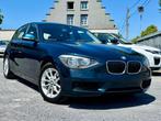BMW 116d LEDER ALU PDC CARPASS GEKEURD, Auto's, BMW, Euro 5, Zwart, 4 cilinders, Leder
