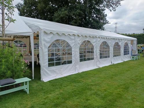 Tent 6 x 12 m semiprofessioneel, Caravans en Kamperen, Tenten, Zo goed als nieuw, Ophalen