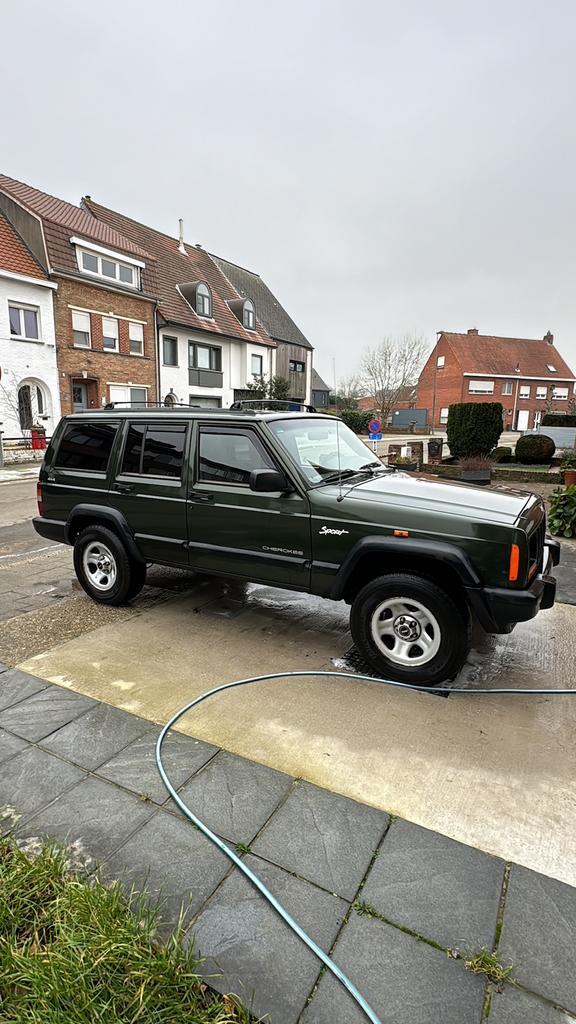Jeep Cherokee XJ 2.5TD 4x4 – Lichte vracht – 1997, Auto's, Land Rover, Particulier, 4x4, Diesel, Handgeschakeld, Ophalen