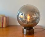 SUPERBE  Retro Chromed Glass Sfeerlamp, Modern retro minimalistisch, Ophalen of Verzenden, Minder dan 50 cm, Glas