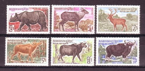 Postzegels themareeksen dieren 4, Timbres & Monnaies, Timbres | Timbres thématiques, Non oblitéré, Animal et Nature, Enlèvement ou Envoi