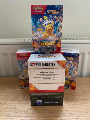 Surging Sparks Build&Battle Kit (SEALED) - Pokemon Kaarten beschikbaar voor biedingen