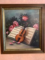 Schilderij met kader van J. Rons, Antiek en Kunst, Kunst | Schilderijen | Klassiek, Ophalen