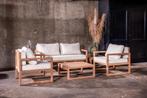 Allure tuinmeubel lounge aanbieding: ISEO teak loungeset, Tuin en Terras, Ophalen, 4 zitplaatsen, Teakhout, Nieuw