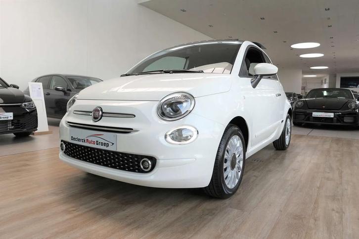 Fiat 500 GLAZEN PANODAK*MODEL 2023*SPLINTERNIEUW*TOP !, Auto's, Fiat, Te koop, ABS, Airbags, Airconditioning, Alarm, Android Auto