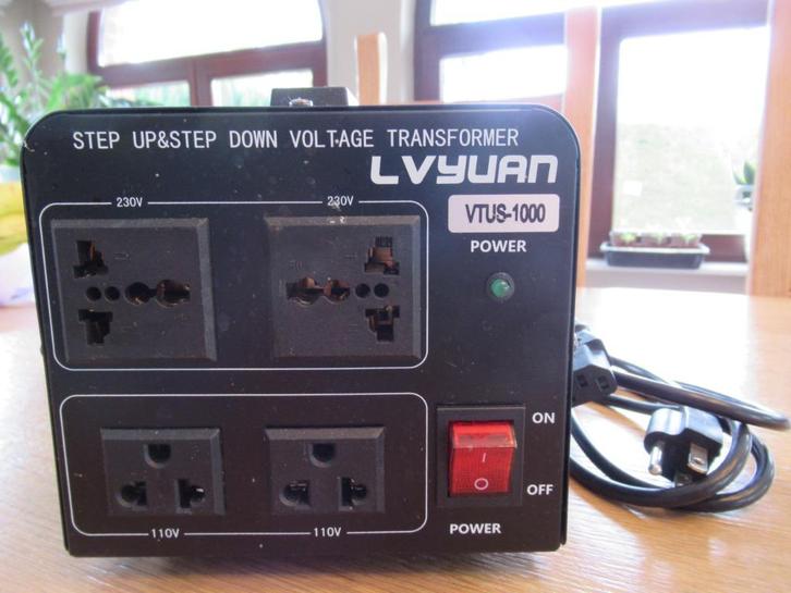 spanningsomvormer-spanningstransformator-L VYUAN, Electroménager, Électroménager & Équipement Autre, Enlèvement ou Envoi