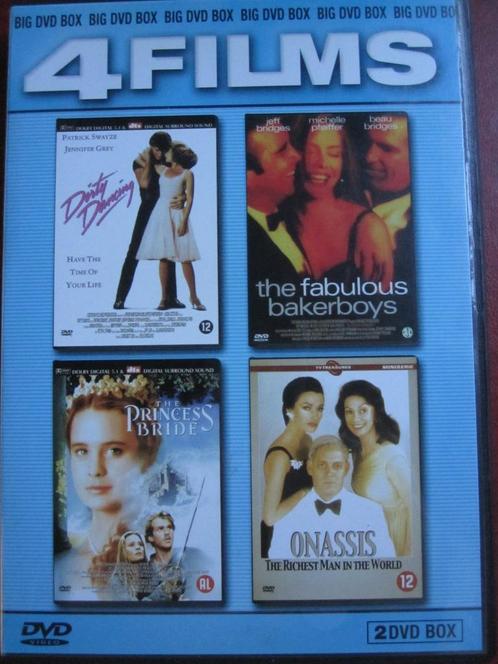 Big DVD Box - 4 Films op 2 disc, Cd's en Dvd's, Dvd's | Drama, Zo goed als nieuw, Drama, Boxset, Vanaf 12 jaar, Ophalen of Verzenden