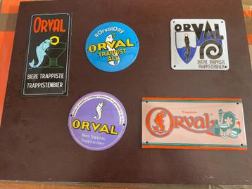 5 geëmailleerde platen van ORVAL beschikbaar voor biedingen