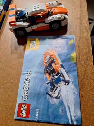 LEGO Sunset Track Racer 31089 disponible aux enchères