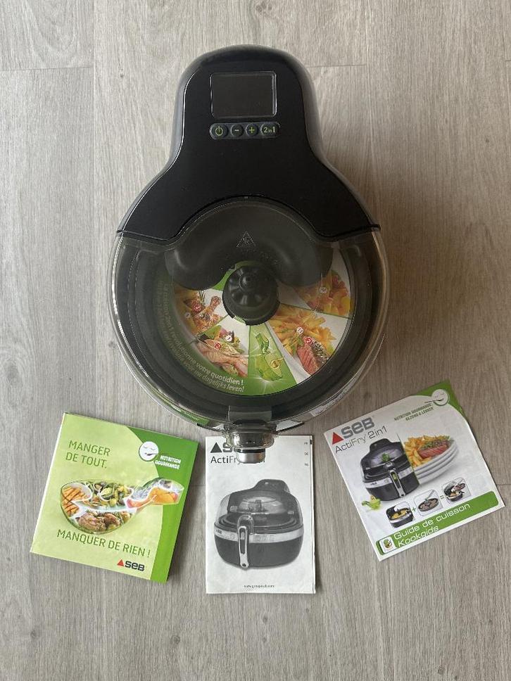 Airfryer SEB ACTIFRY XXL 2en1 DIGITAL 1,5Kg - complet -30€, Elektronische apparatuur, Airfryers, Zo goed als nieuw, Airfryer XXL