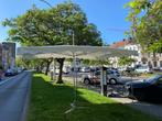 Marktparasol  Retif 3x4m met stormvoet 12kg, Jardin & Terrasse, Parasols, 3 à 4 mètres, Comme neuf, Autres types, Enlèvement