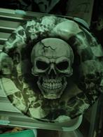 grote kom doodshoofden halloween nieuw, Ophalen of Verzenden, Nieuw, Feestartikel