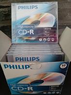 Philips : 8 CD-R emballés sous plastique + 4 CD-RW colorés !, Comme neuf, Philips, Cd, Enlèvement
