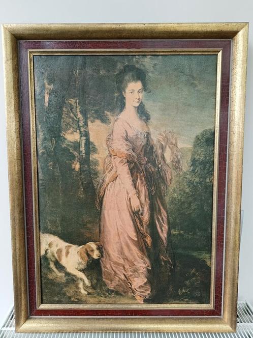 Thomas Gainsborough – Mrs. Mary Robinson, Antiek en Kunst, Kunst | Schilderijen | Klassiek, Ophalen