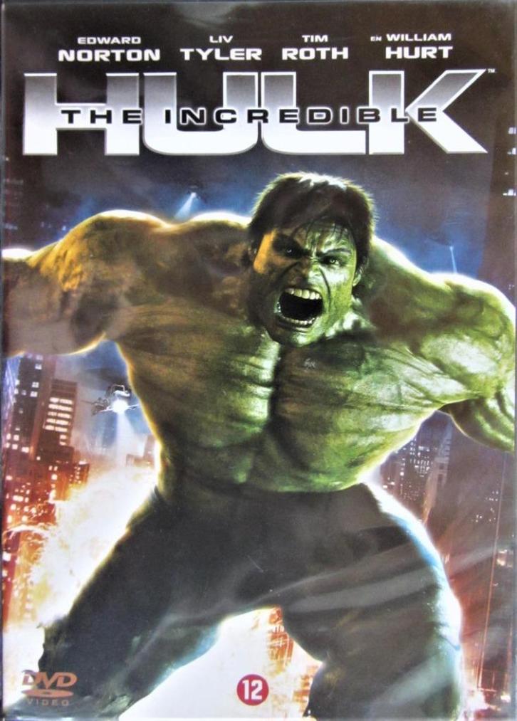 DVD ACTIE- THE INCREDIBLE HULK, Cd's en Dvd's, Dvd's | Actie, Zo goed als nieuw, Actiethriller, Alle leeftijden, Ophalen of Verzenden