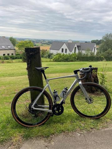Gravel Carbone, Vélos & Vélomoteurs, Vélos | Hommes | Vélos de sport & Vélo de randonnée, Autres marques, 10 à 15 vitesses, Enlèvement ou Envoi