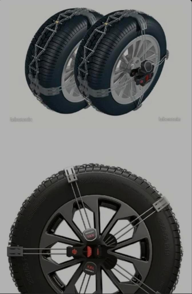 Chaînes neige KÖNIG K-Summit XL K55 TBE, utilisées une fois, Autos : Divers, Chaînes, Comme neuf, Enlèvement ou Envoi