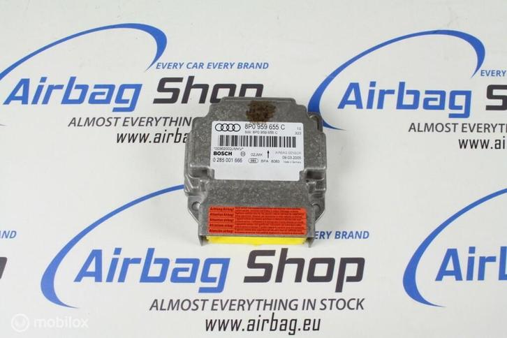 Airbag module Audi A3 8P (2005), Auto-onderdelen, Elektronica en Kabels, Gebruikt, Ophalen of Verzenden
