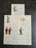 5 verschillende briefpapieren van Tintin/Kuifje, jaren ´50, Verzamelen, Ophalen of Verzenden, Kuifje, Zo goed als nieuw
