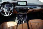 BMW 518 dA Automaat Navi Leder LED Trekhaak Garantie EURO6, Autos, BMW, 5 places, Cuir, Carnet d'entretien, 123 g/km