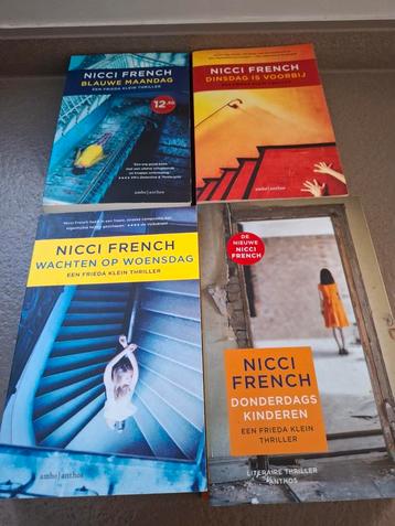 Nicci French - 4 boeken 5€/st of alles voor 12€