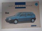 Onderhoudshandleiding voor Fiat Uno (2 stuks)., Ophalen of Verzenden