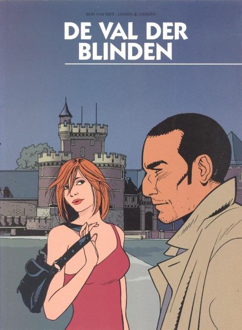 De val der blinden - Ron Van Riet., Boeken, Stripverhalen, Zo goed als nieuw, Eén stripboek, Ophalen of Verzenden