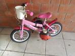 Meisjesfiets 14 inch, Fietsen en Brommers, Ophalen, Zijwieltjes