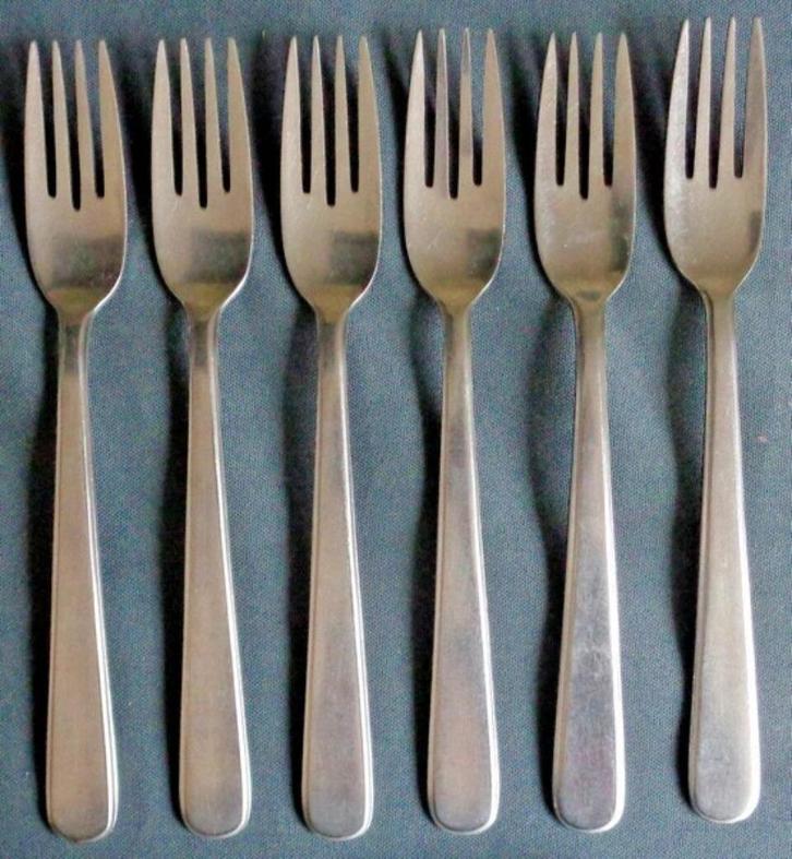 Sola GZ Karla 6x dessertvork 18,2cm dessertvork set, Huis en Inrichting, Keuken | Bestek, Zo goed als nieuw, Verzenden