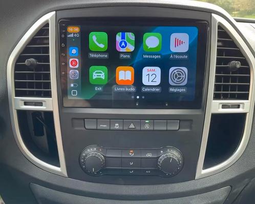€250!!! Android CarPlay Mercedes Vito GPS Bluetooth USB, Auto diversen, Autoradio's, Nieuw