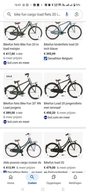 Bike Fun Cargo Load jongensfiets 10-12 jaar  beschikbaar voor biedingen