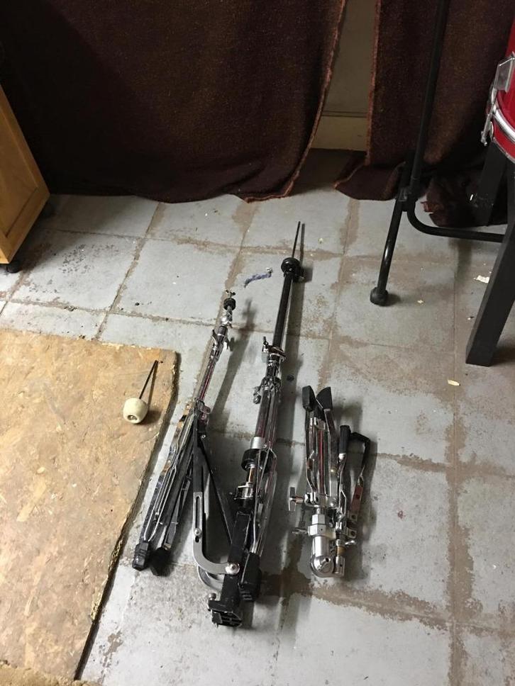 Hardware en oefenblok, Muziek en Instrumenten, Drumstellen en Slagwerk, Gebruikt, Overige merken, Ophalen