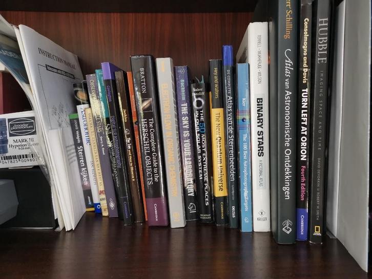 astronomie boeken, Boeken, Wetenschap, Zo goed als nieuw, Natuurwetenschap, Ophalen