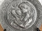 Vintage tin (C.Pettito) "moeder & kind" (Etan 92% zuiver), Ophalen of Verzenden