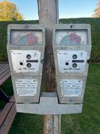 Dubbele parkeermeter Leuven op voet, Ophalen
