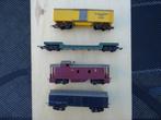 Lot de wagons - Triang - HO, Envoi, Utilisé, Wagon, Autres marques