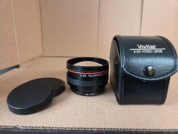 Vivitar 2.0X Telephoto Video Lens  beschikbaar voor biedingen