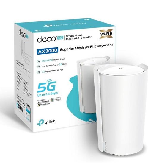 Routeur wifi6 4G / 5G Deco AX3000, Computers en Software, WiFi-versterkers, Nieuw, Ophalen