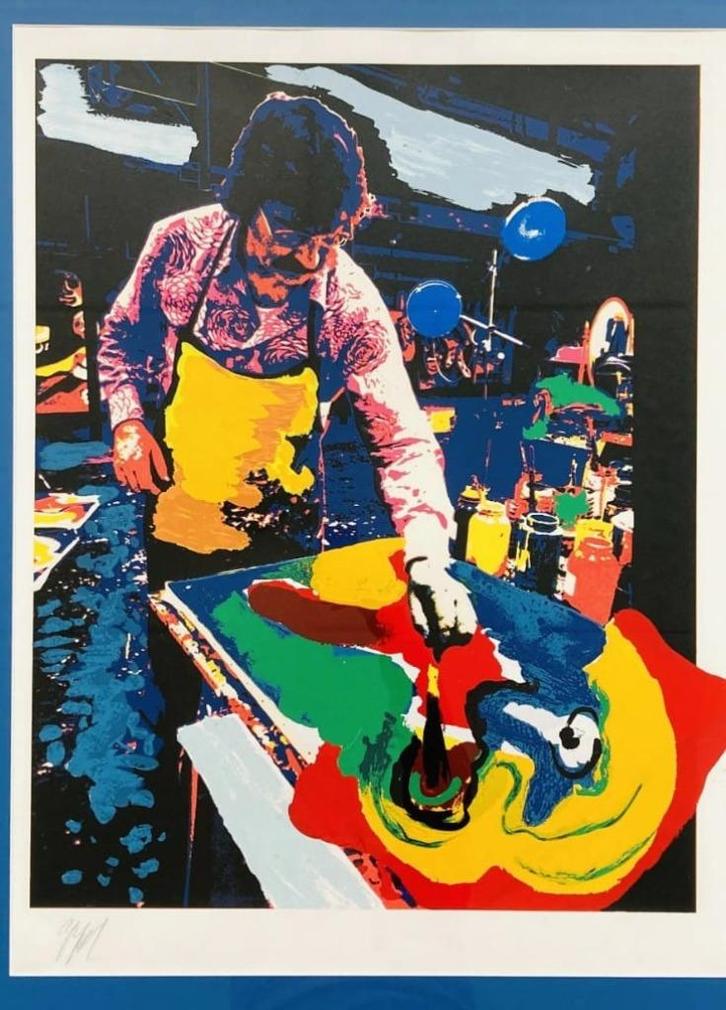 Karel Appel "Seven Summer Days, Antiek en Kunst, Kunst | Schilderijen | Modern, Ophalen of Verzenden