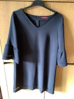 Donkerblauw kleedje met mooie details (S.Oliver), Blauw, Maat 42/44 (L), Knielengte, Ophalen of Verzenden