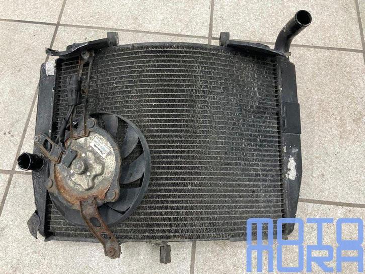 Radiateur  Honda CBR600RR 2007 - 2008 PC40 radiator koeler C, Motoren, Onderdelen | Honda, Gebruikt, Ophalen of Verzenden
