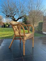4 rotan stoelen, Tuin en Terras, Tuinstoelen, Ophalen, Zo goed als nieuw, Rotan