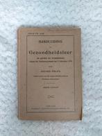 Oud boek Handleiding van gezondheidsleer 1919, Ophalen of Verzenden
